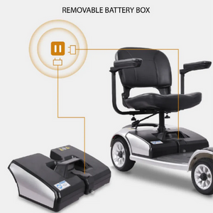 Mobility Electric Scooter S01 with 360 Rotation Seat Removable Batery