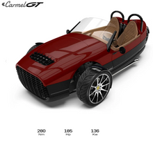 Load image into Gallery viewer, Vanderhall Carmel Luxury Three-Wheel Roadster 185Hp 136Kw 280Nm 1.5L 4 Cylinder

