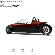 Load image into Gallery viewer, Vanderhall Carmel Luxury Three-Wheel Roadster 185Hp 136Kw 280Nm 1.5L 4 Cylinder
