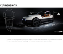 Load image into Gallery viewer, Vanderhall Carmel Luxury Three-Wheel Roadster 185Hp 136Kw 280Nm 1.5L 4 Cylinder
