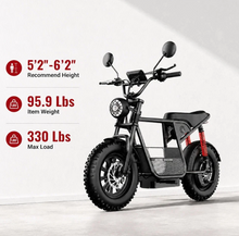 Load image into Gallery viewer, Wind Horse D1 Electric Bike 750W 50KM Range 32KM Speed
