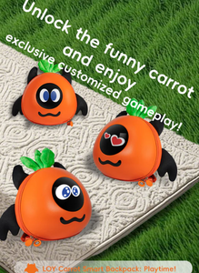 Girls LED Smart Display Backpack Pixel Art Bag Small Ant Cute Carrot