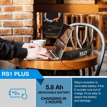 Load image into Gallery viewer, RILEY RS1 Plus Electric scooter ABS Fast Charging Light Weight - E-Scooter UAE Hub
