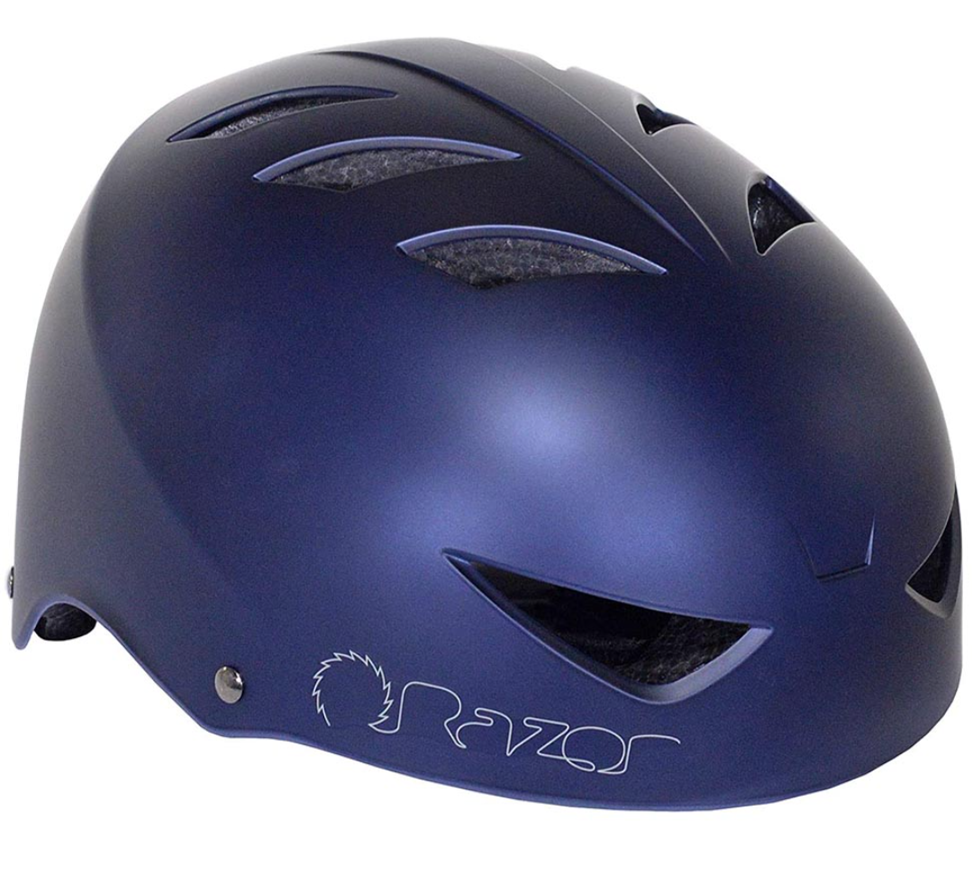 Razor - Adult Helmet - Satin Navy – E-Scooter UAE Hub
