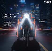 Load image into Gallery viewer, Kugoo T3 Electric Trike Hybrid Passenger &amp; Cargo city use
