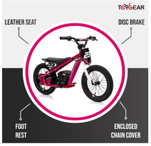 Load image into Gallery viewer, Top Gear TG75 Dirt Rocket electric-powered dirt bike with authentic motocross geometry For kids 6-12 Years
