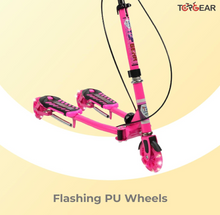 Load image into Gallery viewer, Frog Slide Kick Scooters Foot Scooters Children Best Gift Blue, Pink Age 7+
