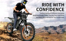 Load image into Gallery viewer, Kugoo Wish01 EV Dirt Bike 3000W Off Road - E-Scooter UAE Hub
