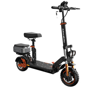 KUGOO KIRIN M5 Pro Electric Scooter 48V 20Ah 1200W max speed 52kmh Range70Km with seat & luggage space - E-Scooter UAE Hub