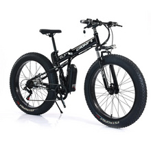 Load image into Gallery viewer, Fat Tire Harley Electric Bike for Rough Tough Sandy Terrain 36V 12Ah 350W
