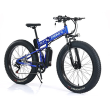 Load image into Gallery viewer, Fat Tire Harley Electric Bike for Rough Tough Sandy Terrain 36V 12Ah 350W
