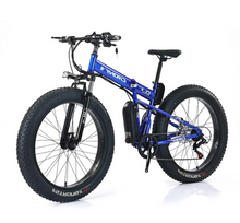 Load image into Gallery viewer, Fat Tire Harley Electric Bike for Rough Tough Sandy Terrain 36V 12Ah 350W

