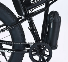Load image into Gallery viewer, Fat Tire Harley Electric Bike for Rough Tough Sandy Terrain 36V 12Ah 350W
