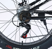 Load image into Gallery viewer, Fat Tire Harley Electric Bike for Rough Tough Sandy Terrain 36V 12Ah 350W
