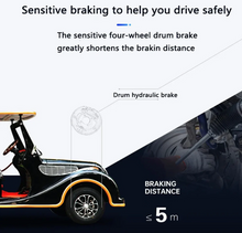 Load image into Gallery viewer, Electric Vintage Royal Golf Cart 6+2 Seater
