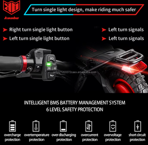 KAABO Wolf Warrior X GT Electric Scooter 60V 28.8Ah 1100W Dual Motor Powered