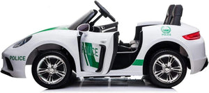 SUPER SPORT XXL POLICE RIDE ON CAR KIDS 3-12 Years - E-Scooter UAE Hub