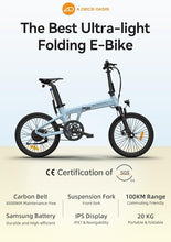 Load image into Gallery viewer, ADO A20S Lite Folding Electric Bike - E-Scooter UAE Hub
