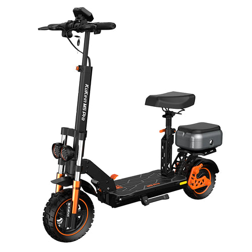 KUGOO KIRIN M5 Pro Electric Scooter 48V 20Ah 1200W max speed 52kmh Range70Km with seat & luggage space - E-Scooter UAE Hub