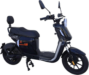 CHENXIAN U2 Electric Scooter 48V 20A 400W 2025 New Stylish City Rider With comfortable seat Ring Light