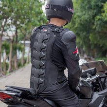 Load image into Gallery viewer, Caige Motorcycle Armour Full Body Protective Jacket, Black
