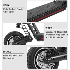 KUGOO G2 PRO Electric Scooter 48V 13Ah 1000W Powerful Off Road 2024 - E-Scooter UAE Hub