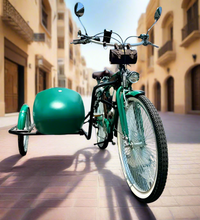 Load image into Gallery viewer, Vintage Retro Alloy Side Tricycle
