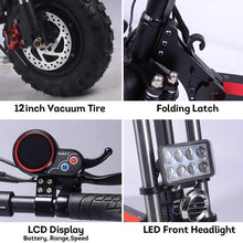 Load image into Gallery viewer, Beast Explorer Pro Electric Scooter 4000W
