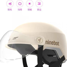 Load image into Gallery viewer, Ninebot Commuter Helmet Deep Blue with Sun-visor
