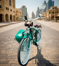 Load image into Gallery viewer, Vintage Retro Alloy Side Tricycle
