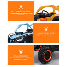 Load image into Gallery viewer, kids cross country vehicle ride on children&#39;s remote control car 4Wheel Drive toy Age 2 up - E-Scooter UAE Hub
