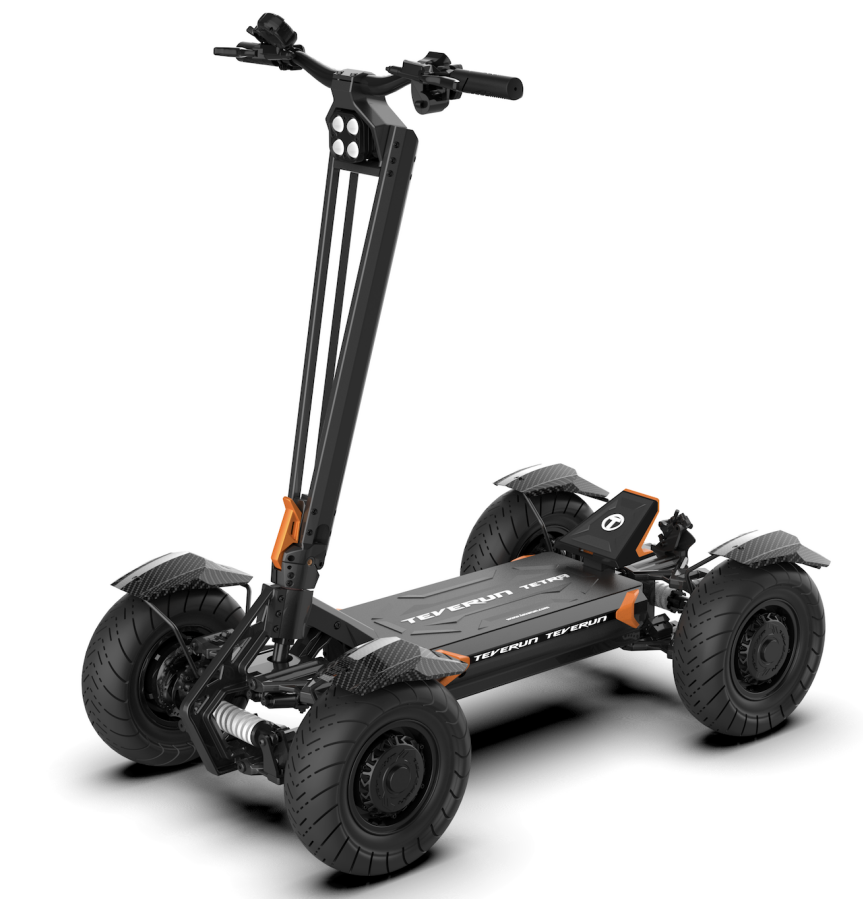 TEVERUN TETRA All Terrain 4x4 Off Road Electric Scooter 200km range 2024 NEW - E-Scooter UAE Hub