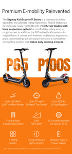 Ninebot P100SE Scooter by Segway
