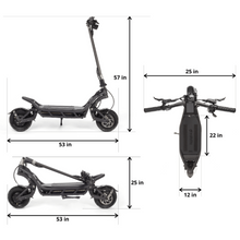 Load image into Gallery viewer, NAMI BURN E2 MAX 72V 32AH Adult Electric Scooter
