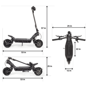 NAMI BURN E2 MAX 72V 32AH Adult Electric Scooter - E-Scooter UAE Hub