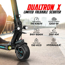 Load image into Gallery viewer, Dualtron X Limited 84V 60AH E-Scooter
