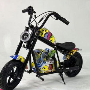 Kids Mini Harley Electric Bike 24V 180W Age 5-12