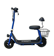 Load image into Gallery viewer, Winner Kids Electric Scooter With seat &amp; pet Teddy Basket Age 4-8
