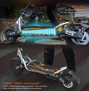 Kukirin A1 Electric Scooter - 2025 New version 48V 13Ah 800W