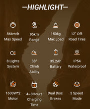 Load image into Gallery viewer, Kukirin G4 Max Electric Scooter -2025 New 60V 35Ah 1600W Dual
