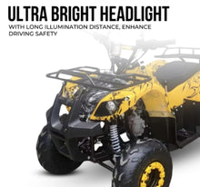 Load image into Gallery viewer, ATV Quad Off road 125CC Gas powered Automatic with Reverse Mode Warrior Bike - Age 8-14
