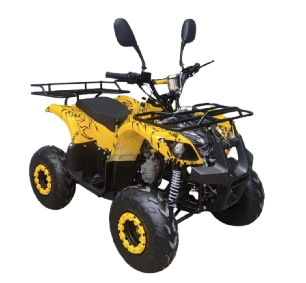 ATV Quad Off road 125CC Gas powered Automatic with Reverse Mode Warrior Bike - Age 8-14
