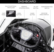 Load image into Gallery viewer, Lamborghini V12 Vision Gran Turismo Ride on Sports Car for Kids,Large Age 3-8
