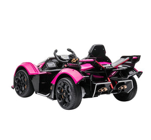 Lamborghini V12 Vision Gran Turismo Ride on Sports Car for Kids,Large Age 3-8