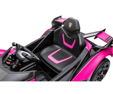 Load image into Gallery viewer, Lamborghini V12 Vision Gran Turismo Ride on Sports Car for Kids,Large Age 3-8
