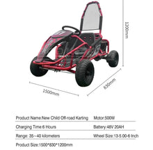 Load image into Gallery viewer, Electric Rideon Gokart Buggy Car Teen &amp; Adults
