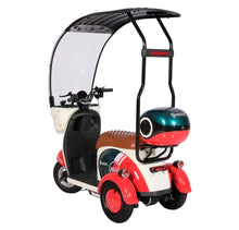 Load image into Gallery viewer, Mobility Electric Scooter 03 wheeled With Sun visor
