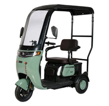Load image into Gallery viewer, Electric 03 wheeled Mobility scooter With Sun Visor-olive

