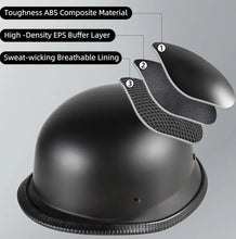 Load image into Gallery viewer, Retro German Style Bike Helmet
