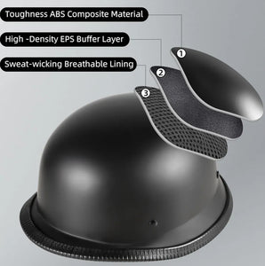 Retro German Style Bike Helmet